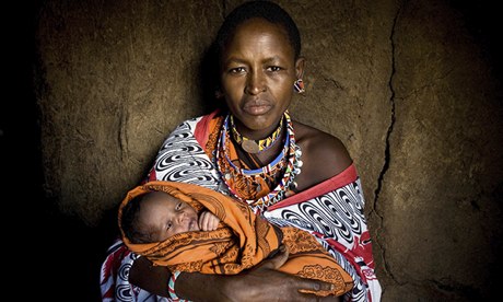 A mother and newborn baby 0091